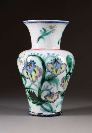 VASE MIT BLUMENMALEREI - photo 2