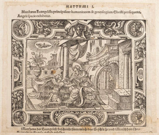 'BIBLISCHE FIGUREN DESS NEUWEN TESTAMENTES GAR KÜNSTLICH GERISSEN (....)' (1562) - Foto 3