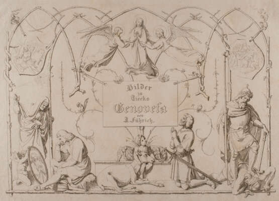 'BILDER ZU TIECKS GENOVEFA' (1855) - Foto 1