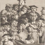 GELEHRTE BEI EINER LESUNG (1736) - Foto 1