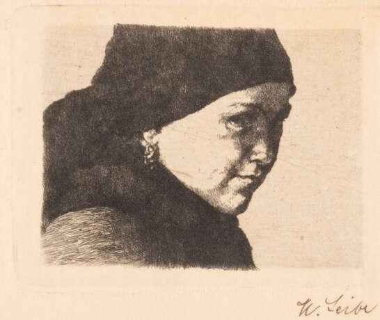 BILDNIS DER THERESE BAUER (UM 1875-77) - фото 1