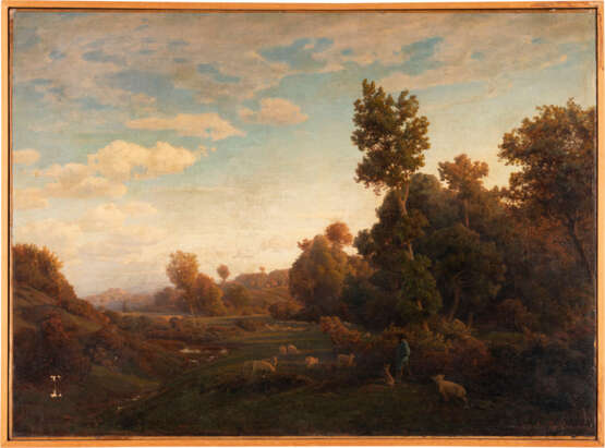 Thüringer Landschaft (um 1860) - Foto 2
