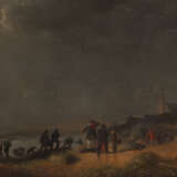 Küstenlandschaft bei Sturm, Katwijk (1848) - фото 1