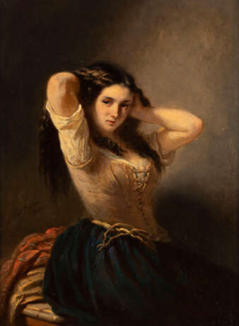 Bildnis einer jungen Schönheit (1853) - photo 1