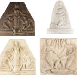Vier Reliefs mit allegorischen Darstellungen, u.a. 'Freundschaft' - photo 1