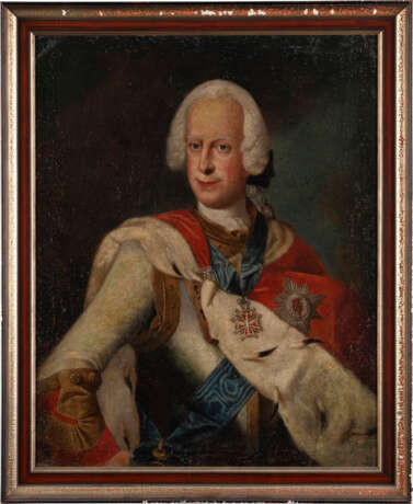 BILDNIS DES LANDGRAFEN LUDWIG VIII VON HESSEN-DARMSTADT (1697-1768) - Foto 2