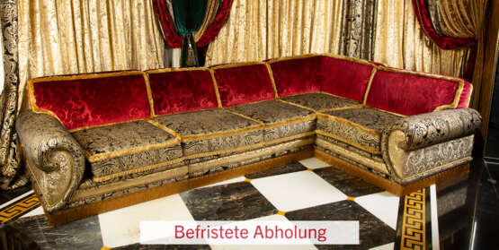 GROßES 'VERSACE'-ECKSOFA - photo 1