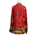 VERSACE ISTANTE VINTAGE Bluse, Gr. 44. - фото 4