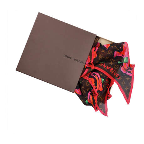 LOUIS VUITTON Tuch "ROSES BY STEPHEN SPROUSE". - photo 4