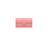 A ROSE CONFETTI EPSOM LEATHER CONSTANCE WALLET WITH PALLADIUM HARDWARE - photo 1