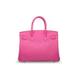 A LIMITED EDITION ROSE TYRIEN & RUBIS EPSOM LEATHER CANDY BIRKIN 30 WITH PALLADIUM HARDWARE - фото 3