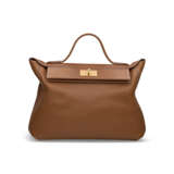 A FAUVE BARÉNIA FAUBOURG LEATHER 24/24 35 WITH GOLD HARDWARE - Foto 1