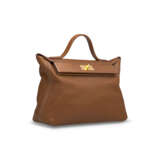 A FAUVE BARÉNIA FAUBOURG LEATHER 24/24 35 WITH GOLD HARDWARE - Foto 2