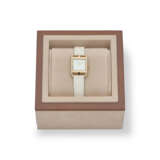 AN 18K YELLOW GOLD & DIAMOND CAPE COD WATCH WITH MOTHER-OF-PEARL DIAL & MATTE WHITE ALLIGATOR STRAP - photo 1