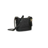 A BLACK QUILTED CALFSKIN LEATHER SMALL GABRIELLE BAG WITH GOLD, SILVER & RUTHÉNIUM HARDWARE - photo 2