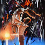 Fallen in love with dance Oil on canvas Realism Lithuania 2022 - photo 1