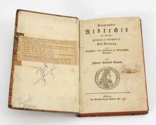 Gruner, J.G.: "Biographie Albrechts des