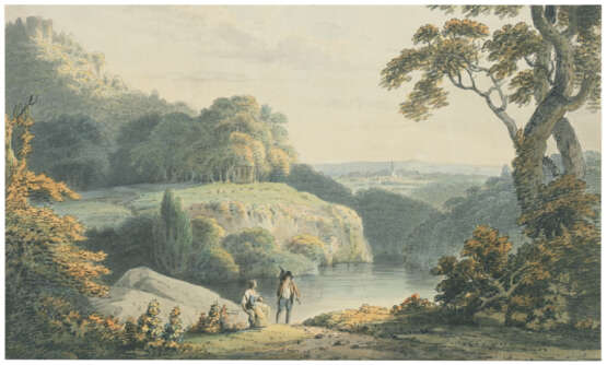 WILLIAM PAYNE, O.W.S. (LONDON 1760-1830) - photo 1