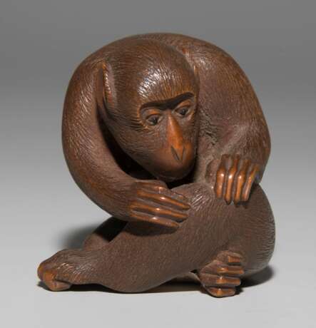 Holz-Netsuke - Foto 2