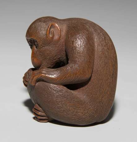 Holz-Netsuke - Foto 3