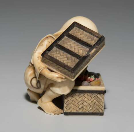 Netsuke von Yasuaki (Homei) - Foto 5