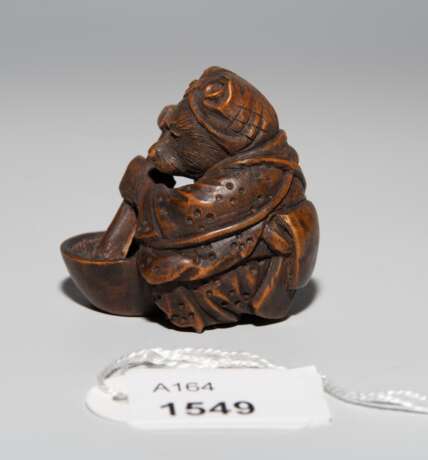 Holz-Netsuke - Foto 3