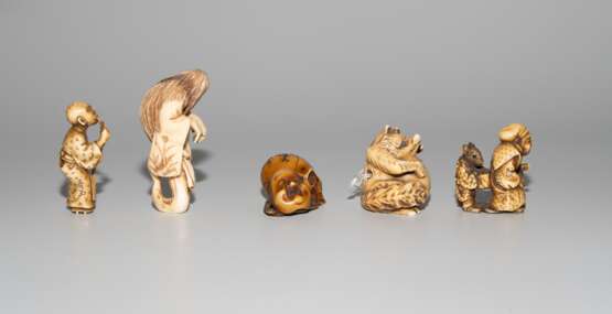 Lot: 5 Netsuke - photo 6