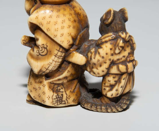 Lot: 5 Netsuke - Foto 11