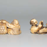 Lot: 4 Netsuke - фото 5