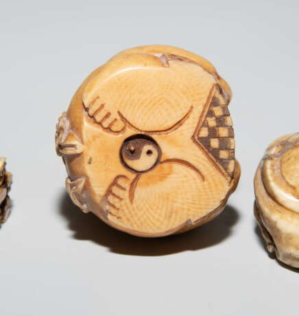 Lot: 4 Netsuke - Foto 10