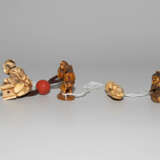 Lot: 6 Netsuke - Foto 3