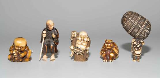 Lot: 5 Netsuke - photo 2