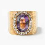 Amethyst-Diamant-Ring - photo 1