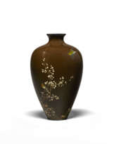 A CLOISONNÉ ENAMEL VASE