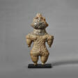 AN EARTHENWARE SCULPTURE OF A WOMAN (SHAKOKI DOGU) - Auction prices