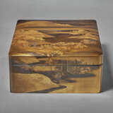 A LACQUER BOX AND COVER - photo 1