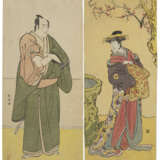 KATSUKAWA SHUNJO (?-1787) AND ANONYMOUS (18TH CENTURY) - Foto 1