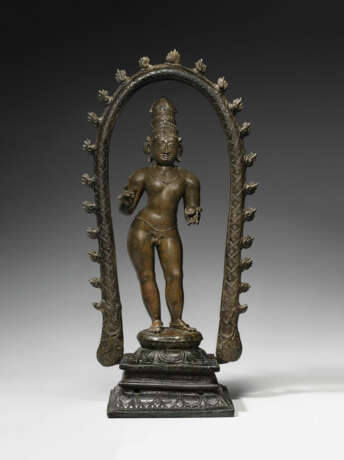 A RARE AND IMPORTANT BRONZE FIGURE OF SAMBANDAR - фото 1