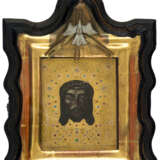 A RUSSIAN GOLDGROUND ICON SHOWING THE MANDYLION OF CHRIST - Foto 1