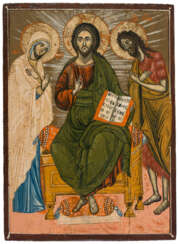 A NORTHERN GREEK ICON SHOWING THE DEESIS