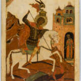 A MONUMENTAL RUSSIAN ICON SHOWING ST. GEORGE - photo 1
