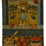 STILL LIFE WITH FRUIT AND A PALACE GARDEN - Foto 1