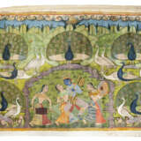 A PICCHVAI DEPICTING KRISHNA AND MUSICIANS - photo 1