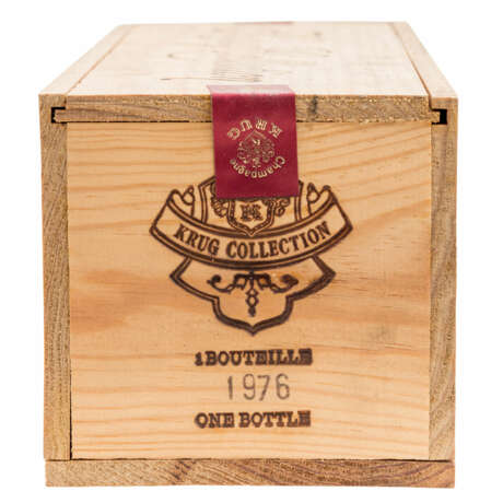 KRUG 1 Flasche KRUG COLLECTION in OHK 1976 - фото 2