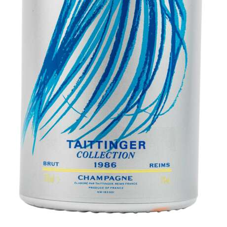 TAITTINGER Champagner 'Collection' 1 Flasche 'Hans Hartung' 1986 - фото 5