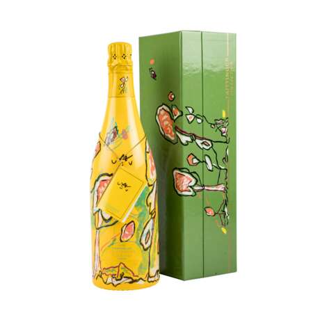 TAITTINGER Champagner 'Collection' 1 Flasche 'Roberto Matta' 1992 - фото 1