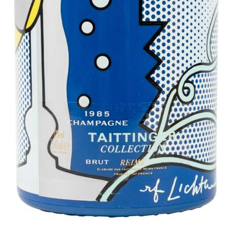 TAITTINGER Champagner 'Collection' 1 Flasche 'Roy Lichtenstein' 1985 - photo 2