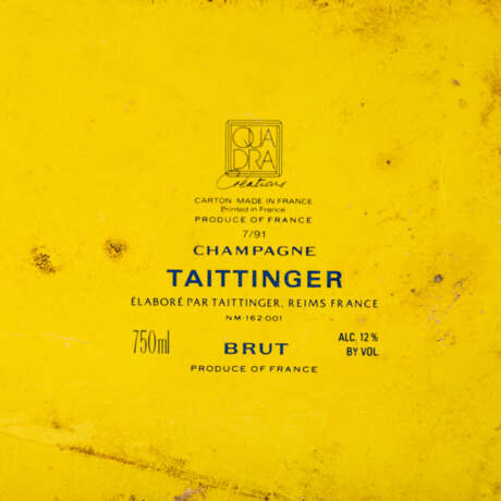 TAITTINGER Champagner 'Collection' 1 Flasche 'Roy Lichtenstein' 1985 - фото 3