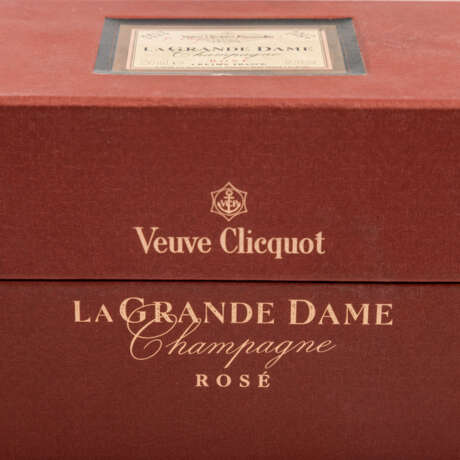 VEUVE CLICQUOT PONSARDIN 1 Flasche LA GRANDE DAME rosé 1989 - Foto 9