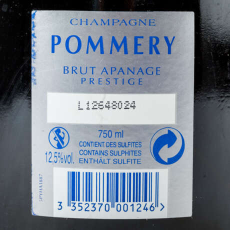 POMMERY 1 Flasche APANAGE PRESTIGE - фото 4